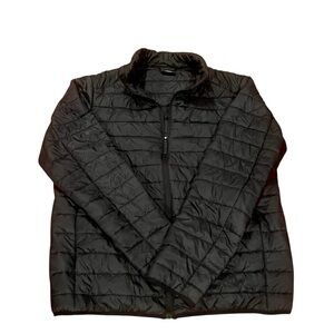True Classic Men’s Blk Lightweight Puffer Jacket SZ XL